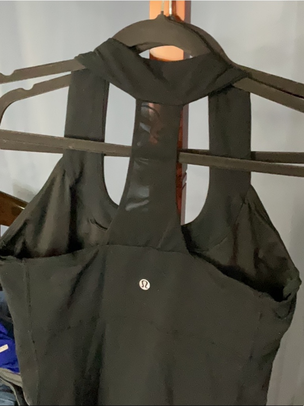 Lululemon Sz 10 Tank Top Black As Is